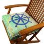 Aberto Design YM1012 Cojín de Lujo 42 x 42 cm, 50% Algodón/50% Poliéster, Funda Extraíble para Comodidad y Estilo en el Hogar